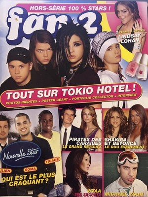 Fan 2 Tokio Hotel Shakira Beyoncé Keira Knightley Orlando Bloom Miley Cyrus