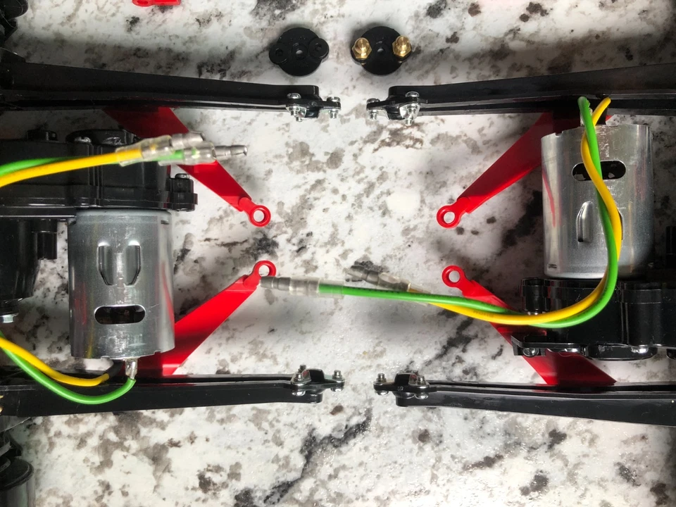 Ejes Tamiya Super Clodbuster con rodamientos completos NUEVO Foto 2 de 4