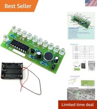 Colorful 10 LED Soldering Practice Kit for Teens  Adults - DIY Electronics