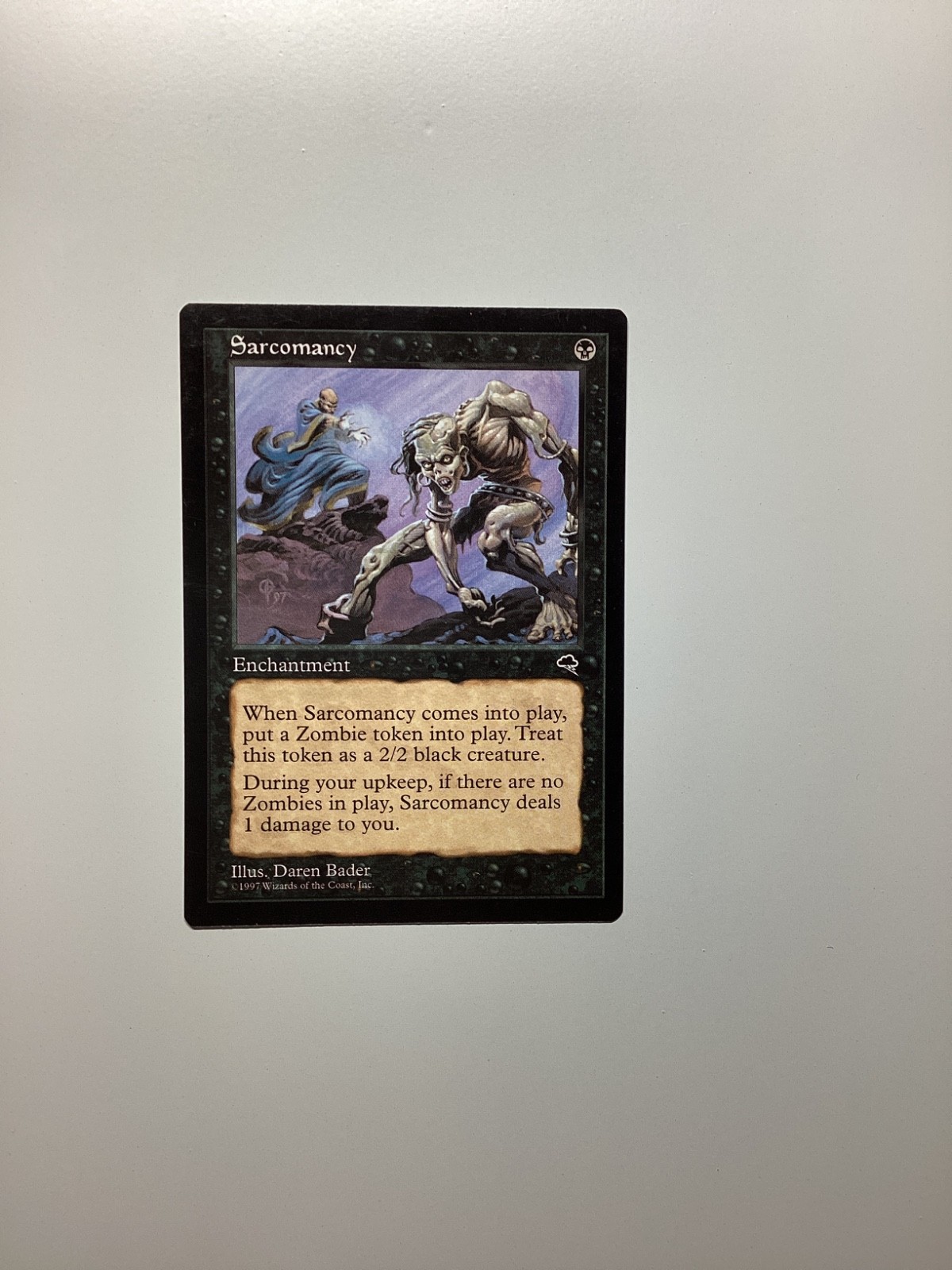 Sarcomancy 1997 Tempest MTG RESERVED LIST