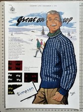 Simpson Piccadilly London - 1958 Press Cutting 399