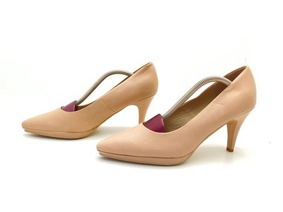 Lazzarini Damen Pumps Absatzschuh Stöckelschuhe Heels Rosa Gr. 39 (UK 6)