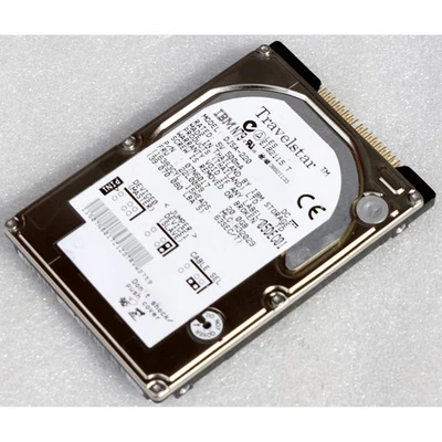 2,5" 6,35cm IDE HDD 44 PIN FESTPLATTE IBM TRAVELSTAR DJSA-220 07N6017 PATA M1463 - Bild 1 von 4