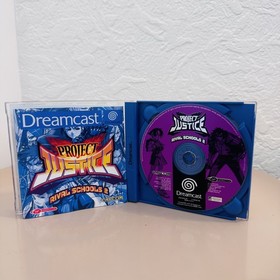 Project Justice Rival Schools 2 Sega Dreamcast Game Boxed Complete 2001 PAL VGC