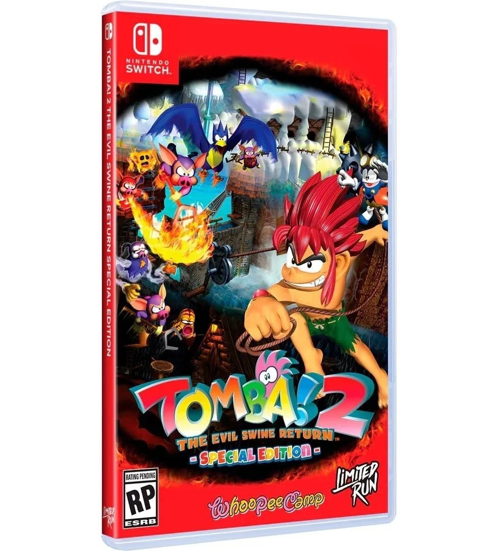 Tomba! 2: The Evil Swine Return Action & Adventure Video Games for