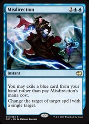 Misdirection 015/063 Duel Decks: Merfolk vs. Goblins
