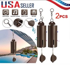 2XLarge Deep Resonance Serenity Metal Bell Heroic Wind Chime Outdoor GardenDecor