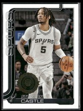 2025-26 Topps Stephon Castle #197 San Antonio Spurs