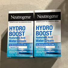 Neutrogena Hydro Boost Hyaluronic Acid Water Cream Fragrance Free 0.5 fl oz 2 