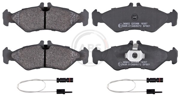 Rear A.B.S. 36902 Brake Pad Set, disc brake for MERCEDES-BENZ,VW