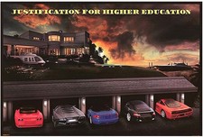Justification For Higher Education 24 x 36 Po...