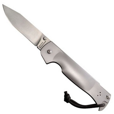 Cold Steel Pocket Knife Bushman 4116 Stainless Drop Point Blade - 95FB