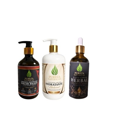 Pureza Natural GG Color Protect Hair Care Set with Herbal Hair Oil
