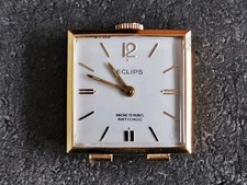 ECLIPS ANCRE 15 RUBIS ANTICHOC MONTRE VINTAGE TBE