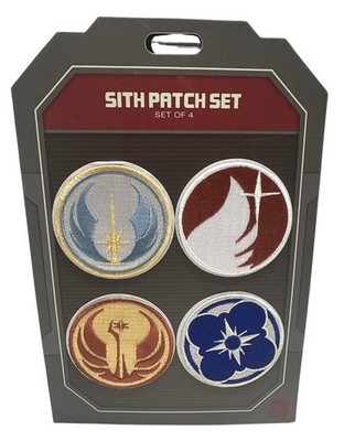 Disney Star Wars Galaxy's Edge Jedi Patch Set of 4 NEW