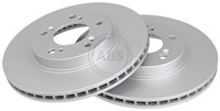 2X A.B.S. Bremsscheibe 16588 FüR Rd Shuttle Integra Legend Hr Honda Cr Prelude 5
