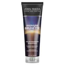 NEW John Frieda Midnight Brunette Color Deepening Shampoo for Brunettes 8.3 oz