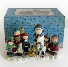 Lang & Wise Sue Dreamer 42380102&rdquo;Winter Fun&rdquo; First Edition 1998 Children Snowman