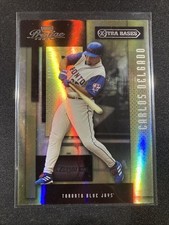 2004 Playoff Prestige Extra Bases Carlos Delgado /150 Toronto Blue Jays