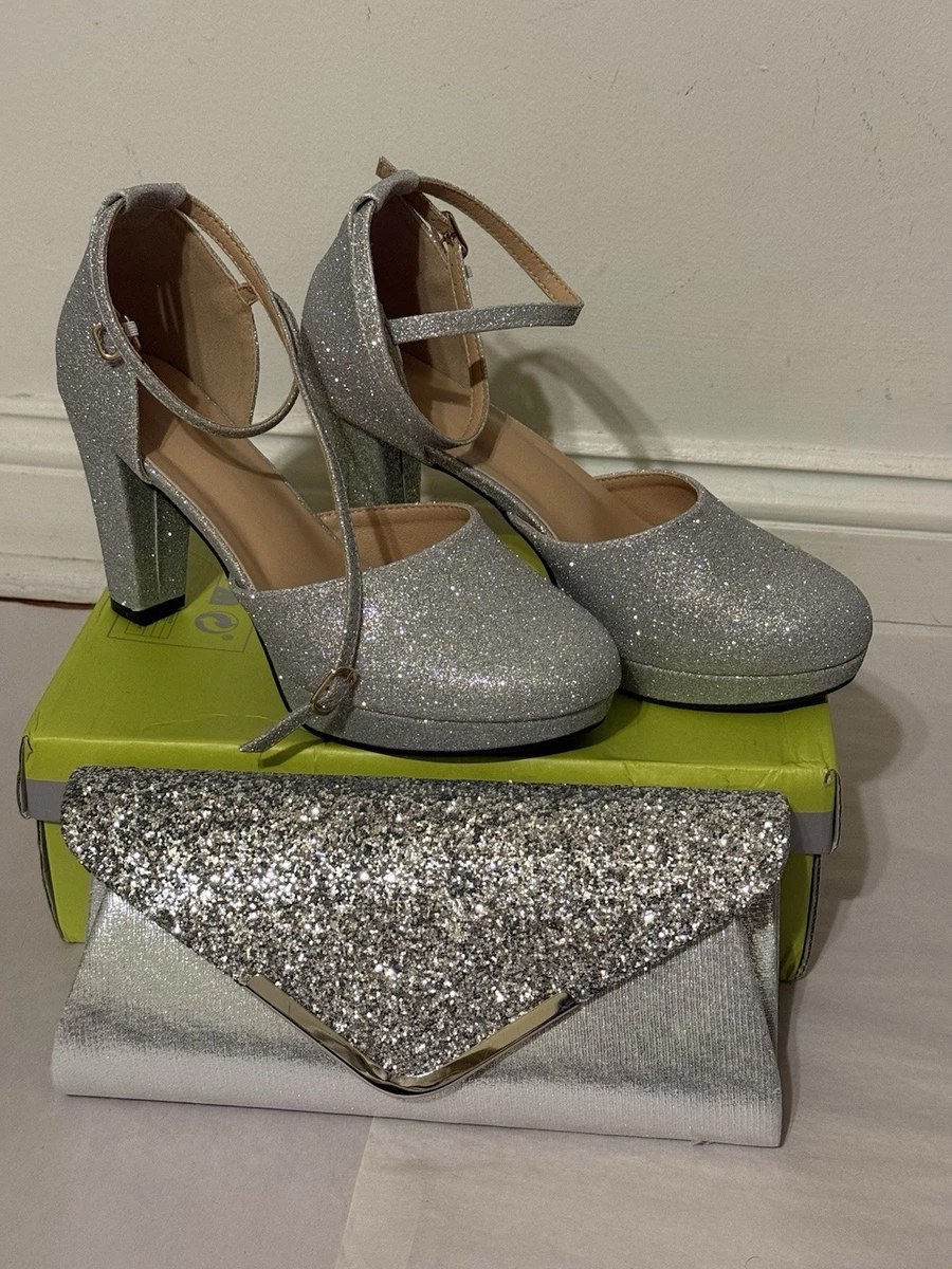Pump Silver Heels for Women for sale | eBay