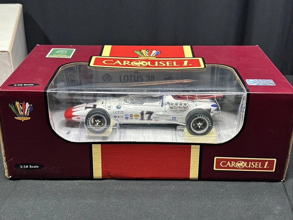 #17 DAN GURNEY CAROUSEL 1 1965 AMERICAN RACERS LOTUS 38 #5203 - Image 4 of 4