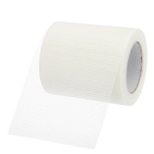 6 Inch x 98 Feet Fiberglass Adhesive Drywall Repair Mesh Tape 13 Mesh White
