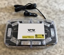 Lumenix Led Mini Strobe Light Bar Amber White Magnetic Mount 12v Like New Lumenix Led Mini Strobe Light Bar Amber White Magnetic Mount 12v Like New