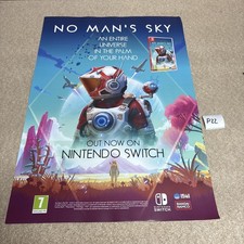 No Mans Sky Promo Poster A2 42cm x 59cm - Nintendo Switch Games Room Decoration