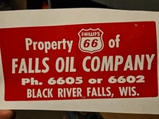Reproduction Vintage Looking Phillips 66 Decal