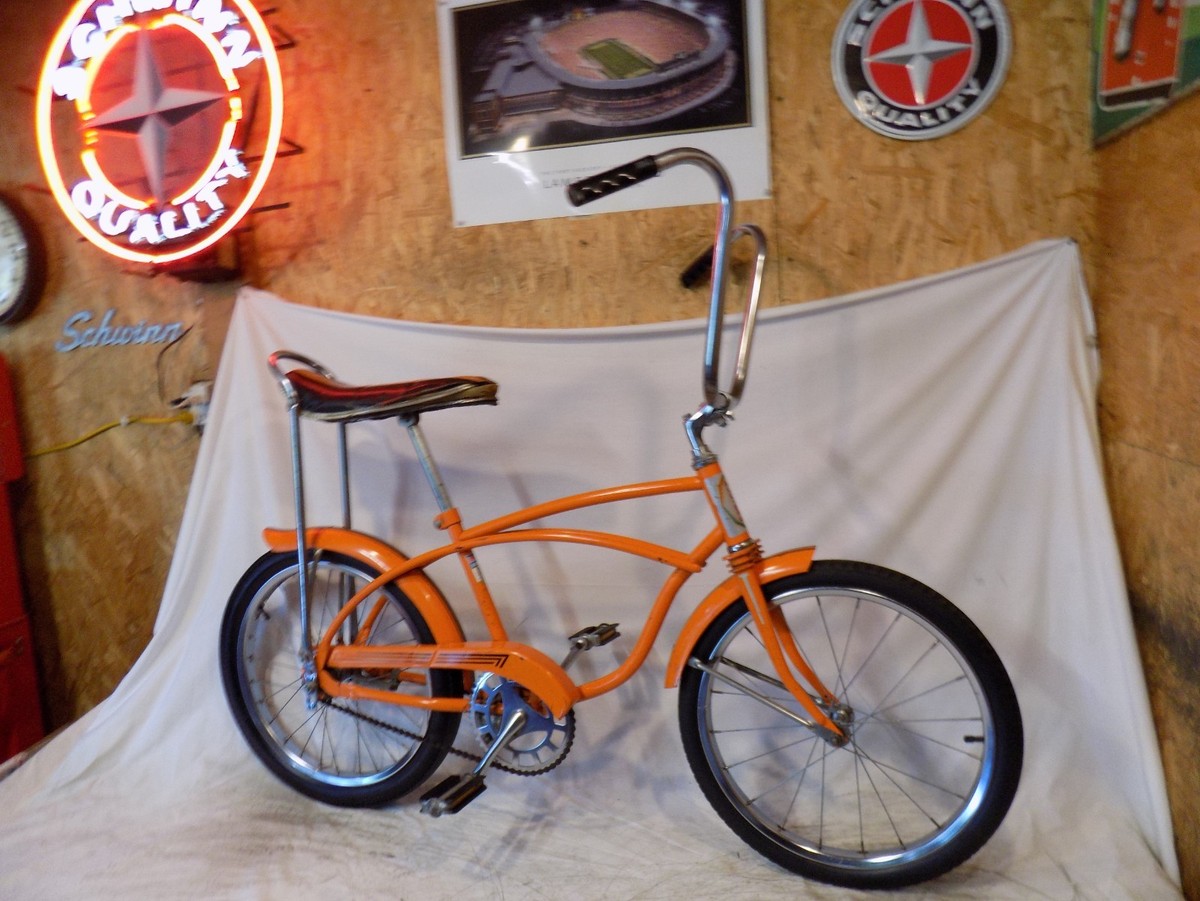 Muscle Bike Amf Bicycle History 1970s ALL PRO BOYS BANANA SEAT