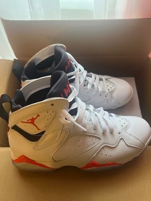 Air Jordan 7 ホワイト/レッド/ブラック/イエロー Size 9 - Air Jordan 7 Retro White Infrared | eBay