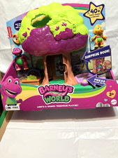 FISHER-PRICE BARNEY'S WORLD LIGHTS  SOUNDS TREEHOUSE PLAYSET