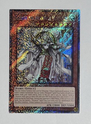 YuGiOh! TCG || Ehther The Heavenly Monarch - RA04-EN018 - Platinum Secret Rare