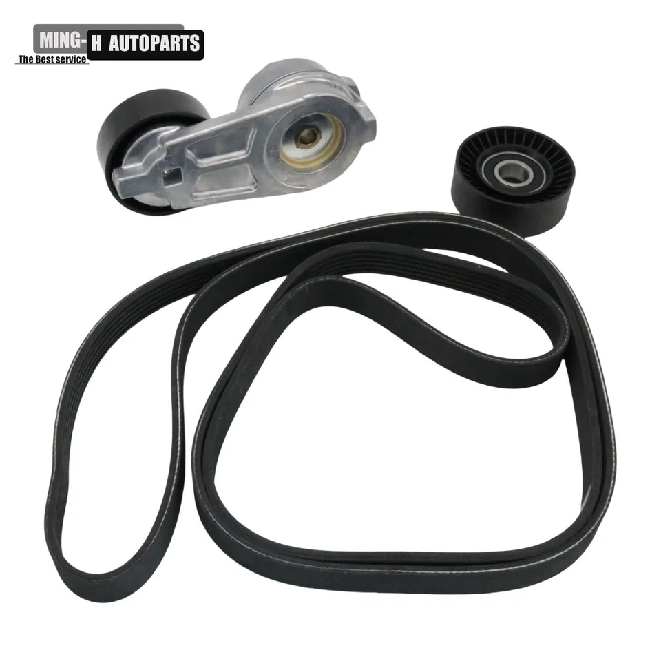 Kit de polea tensora de correa serpentina para 12-14 300 Challenger Durango 6,4 L V8 Foto 2 de 4