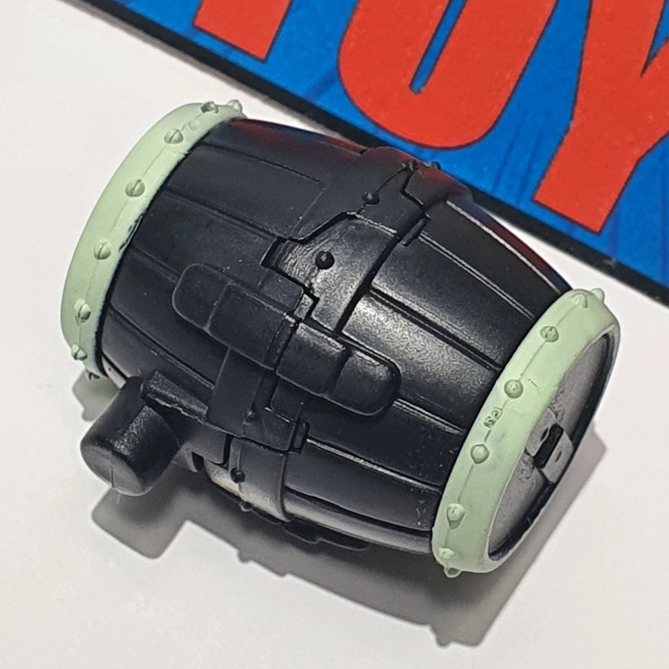 Transformers Animated Oil Slick CONTAINER BARRELL Deluxe Class accessory part - Image 3 of 4