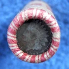 ROLL OF WHEAT CENTS WITH SOME INDIAN HEADS 1863 & REVERSE