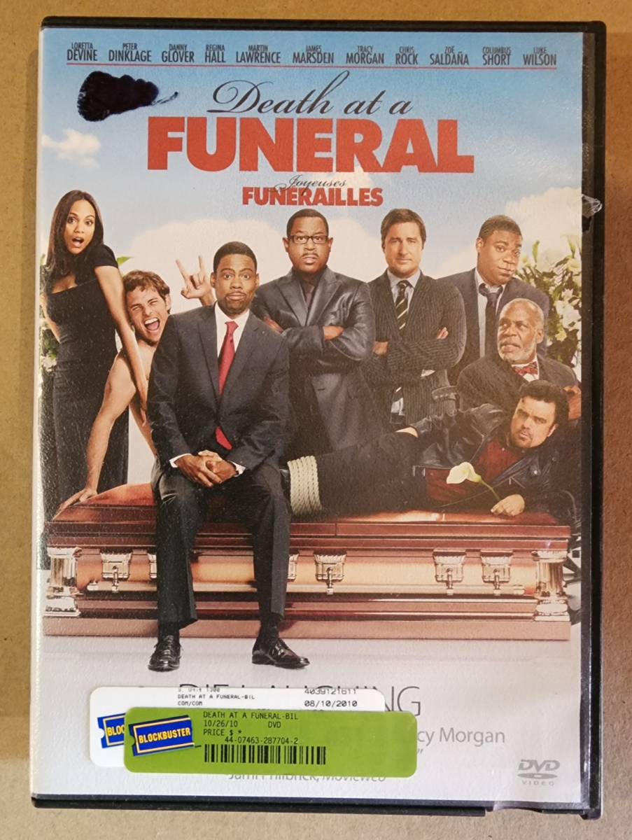 Death at a Funeral (DVD, 2010, Widescreen) Chris Rock, Martin