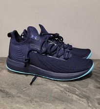 Under Armour Harper 4 Turf Training Baseball Shoes Blue Men's Sz 8.5 3022067-401