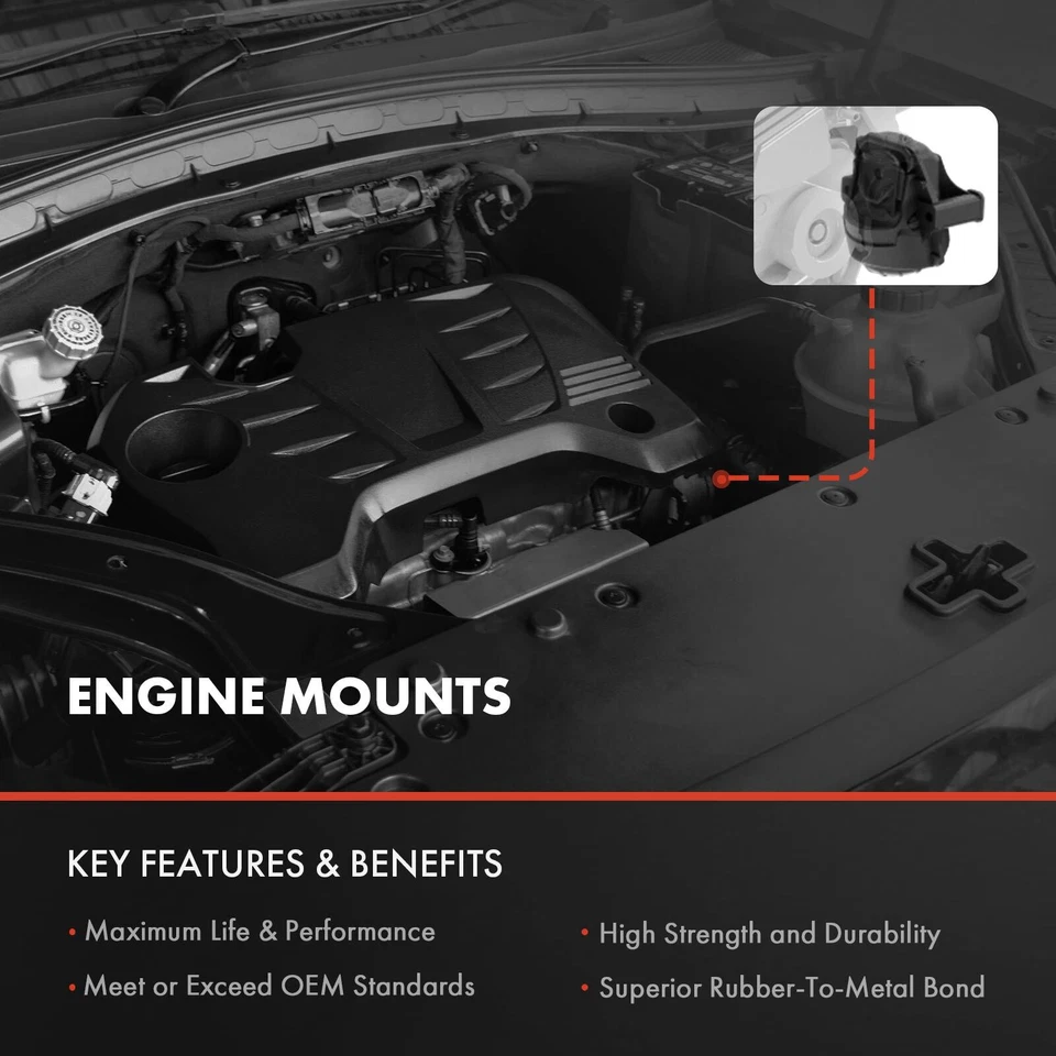 Nuevo montaje de motor delantero derecho y derecho 2 piezas para Chevrolet Express 1500 GMC Savana 2500 Foto 3 de 4