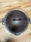 Vintage Wagner Ware No 7 A Cast Iron Drip Drop Baster Dutch Oven not restored
