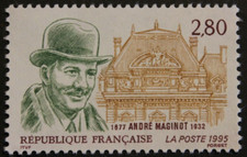 Timbre - FRANCE - André MAGINOT - Neuf **- YT2966 - 1995