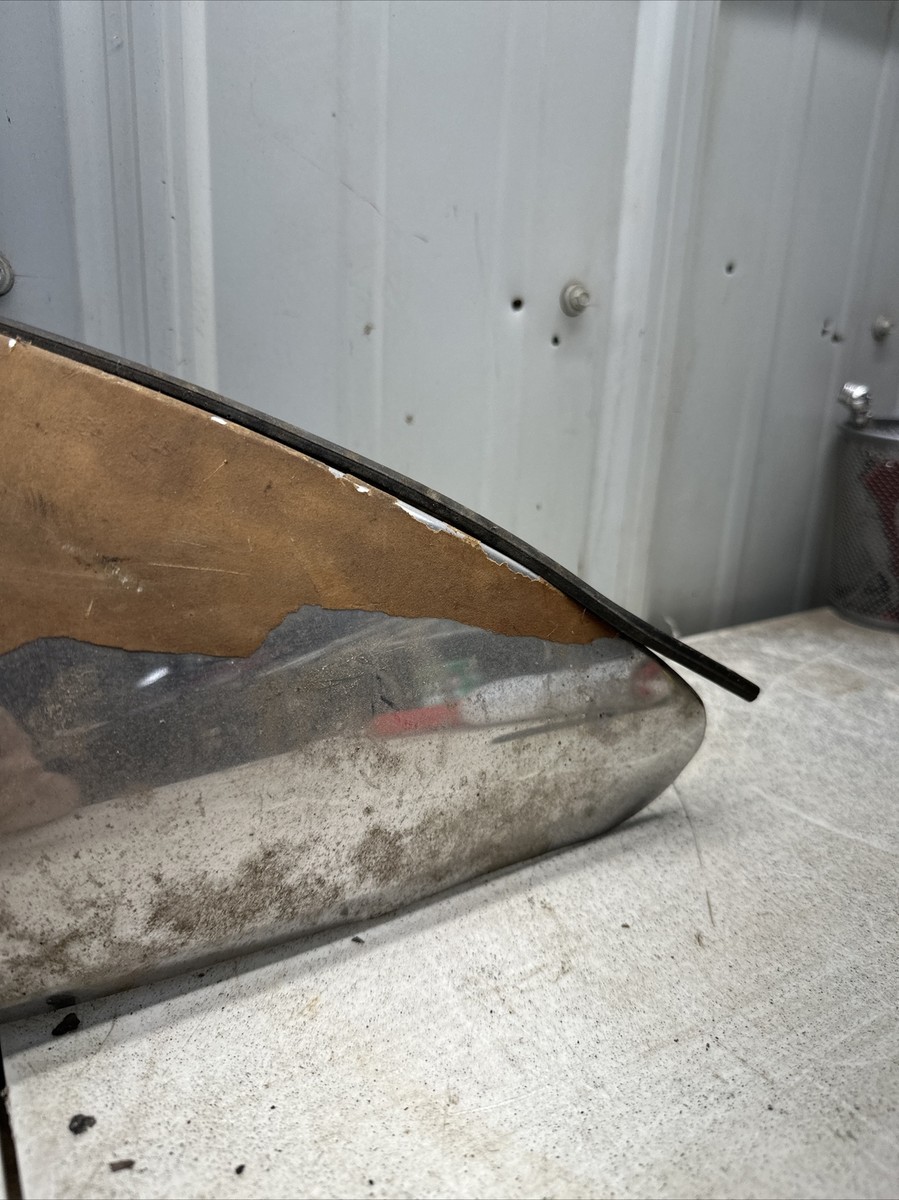 Vintage 1960 Ford Galaxie or Fairlane Stainless Fender Skirts No