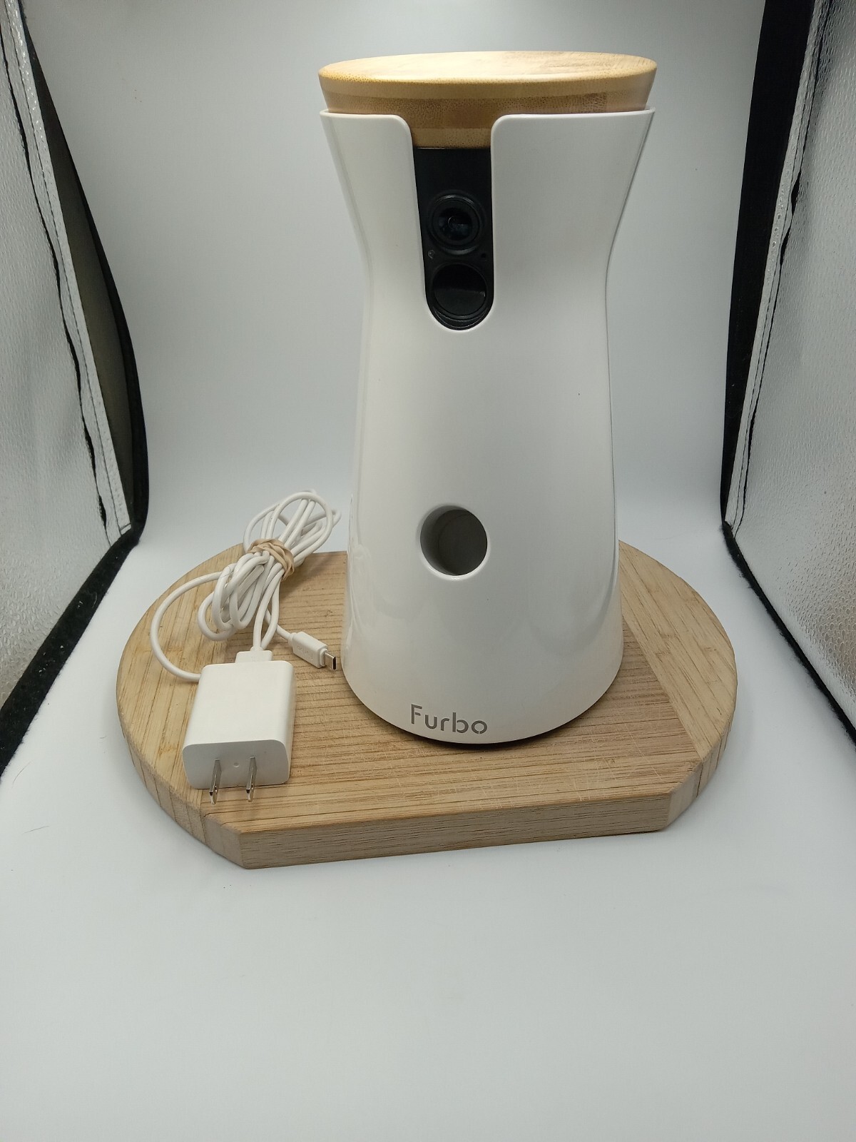 Furbo 2.5T Full HD Pet Camera Wi-Fi Treat Tossing 2-Way Audio w/Power Cord & App-image