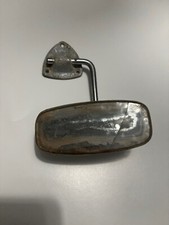 Oval Window 1953-1957 Rear View Mirror Aluminum Chrome Vw Bug - Original Parts
