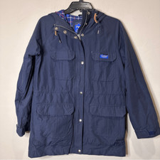 Penfield | S | Navy Utility Rain Jacket Canvas Field Coat Jacket