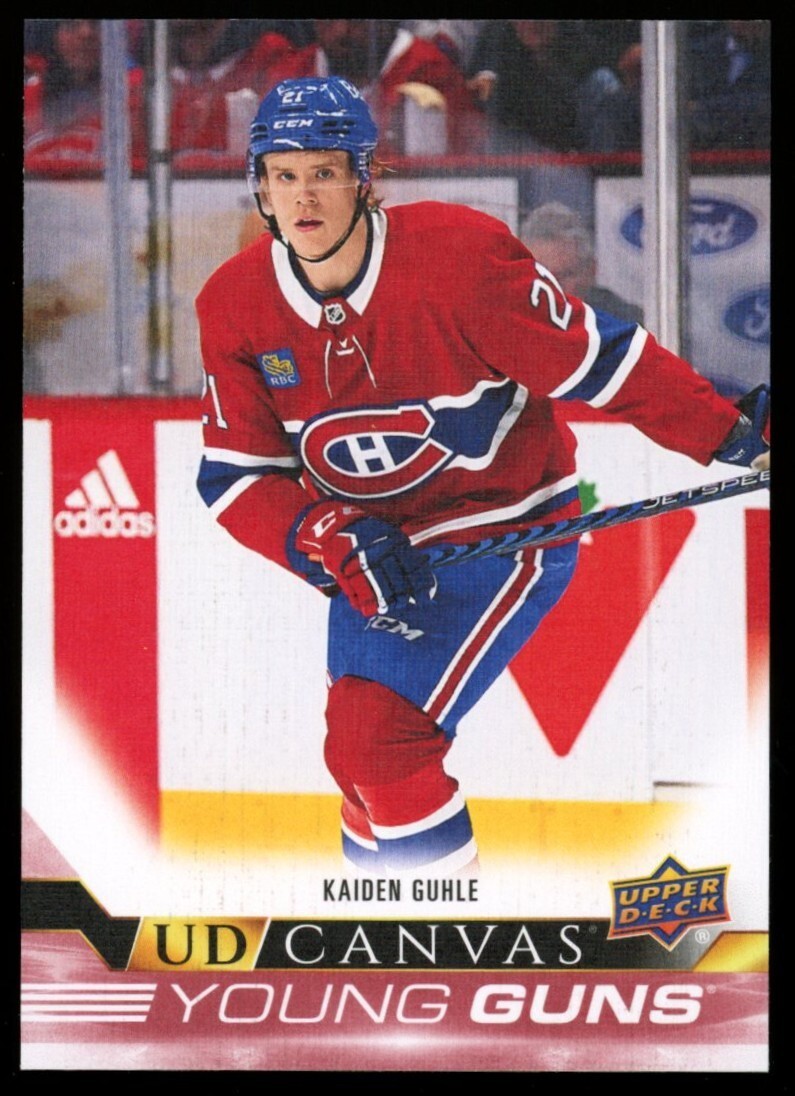 2022-23 Upper Deck Series 2 - Kaiden Guhle UD Canvas Young Guns #C232 RC