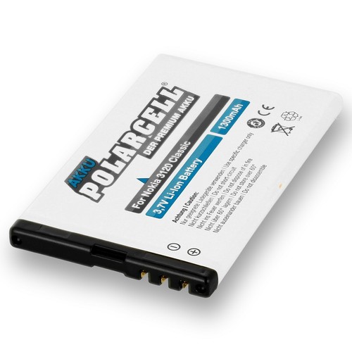Batterie Li-Ion haute performance PolarCell Nokia BL-4U 1300mAh batterie batterie Accu Acku - Photo 5/6
