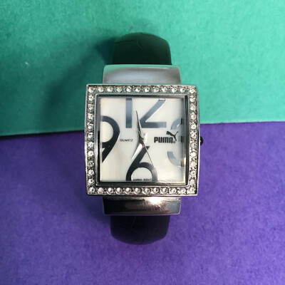 Puma Crystal Wrist Watch for Women Bracelet Puma Crystal Wrist Watch for Women Bracelet Stainless Steal  main image 4