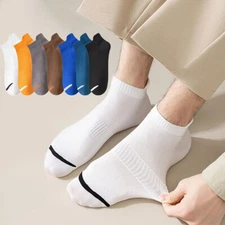 Outdoor Cotton Stockings Mens Low Cut Sports Socks Plus Size Ankle Socks