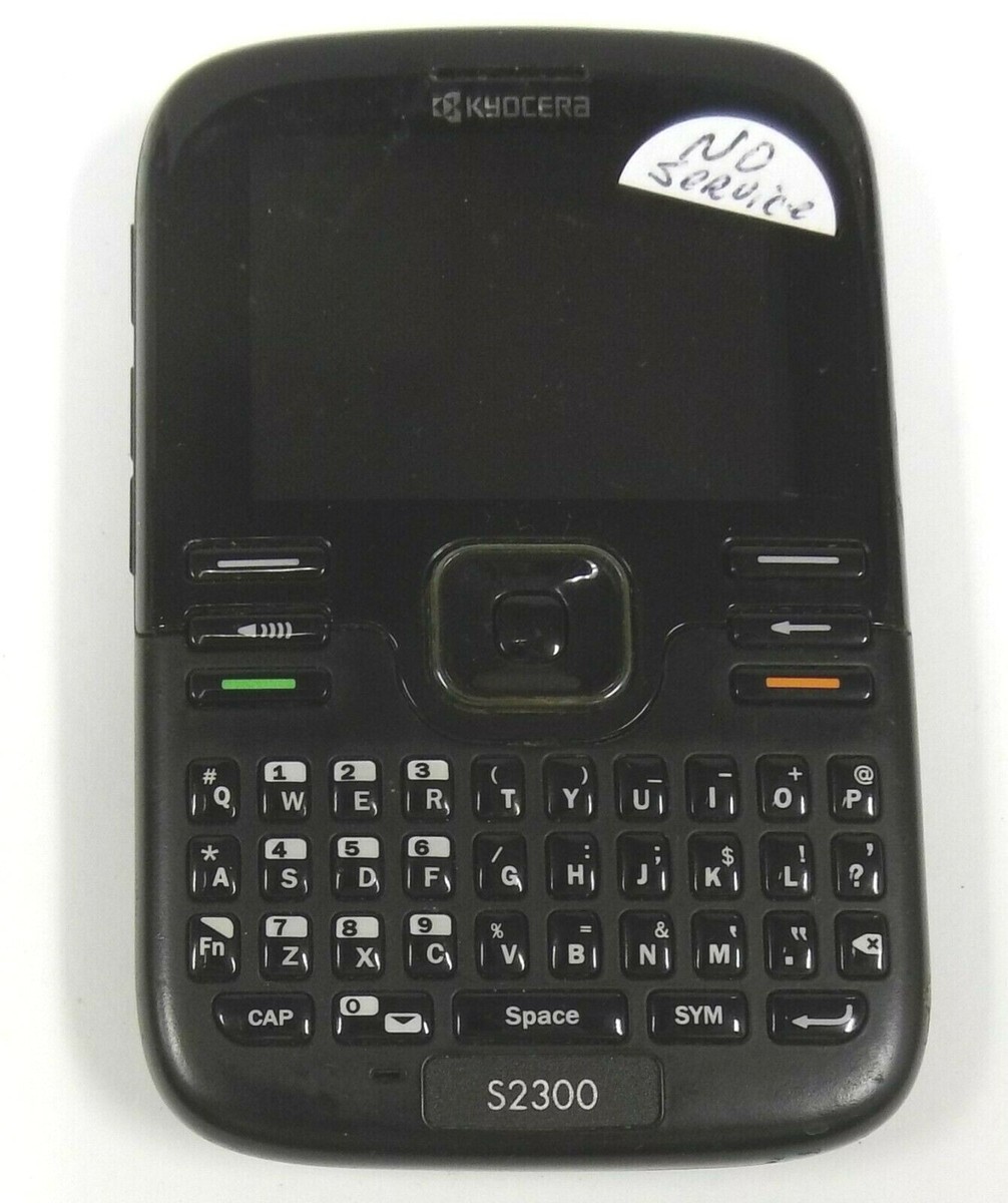 Kyocera Torino S2300 - Black (Virgin Mobile) Cellular Phone